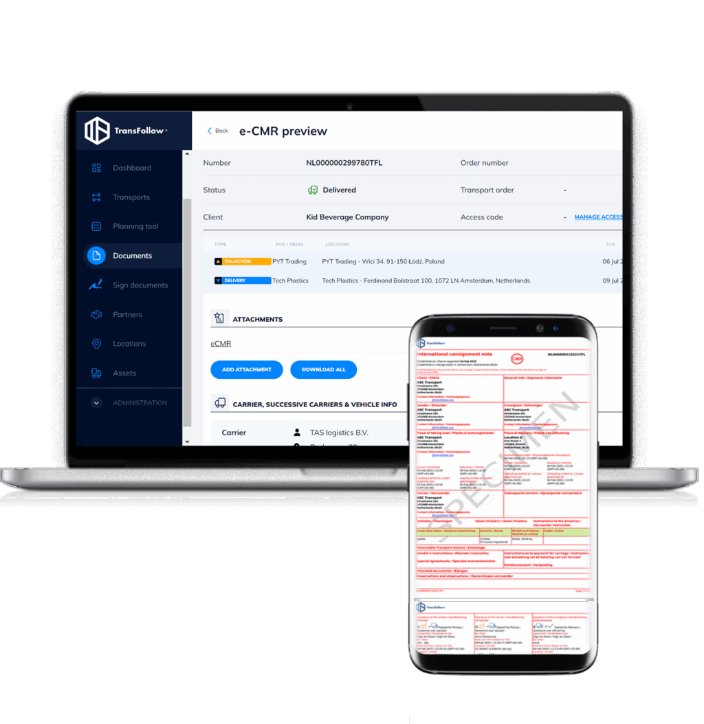 eCMR benefits