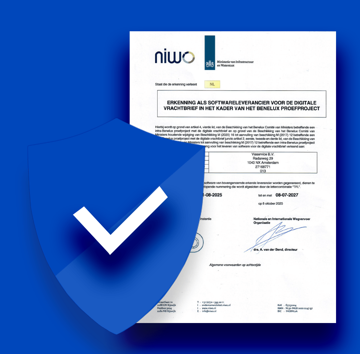 eCMR official provider in the Benelux